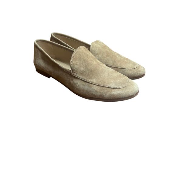 Banana Republic Womens Tan Suede Loafers Sz 9.5 - Picture 2 of 7